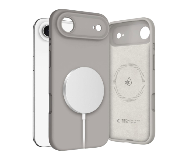 Tech-Protect Silicone Magsafe do Iphone 17 Air Stone Grey - 1359708 - zdjęcie